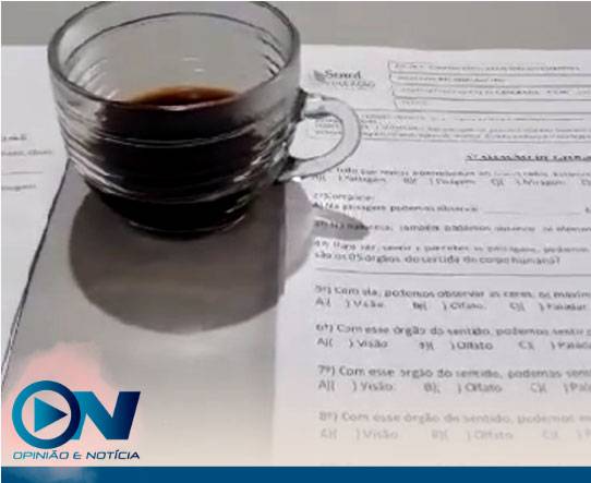Proibiram o cafezinho para professores em escola em Canto do Buriti